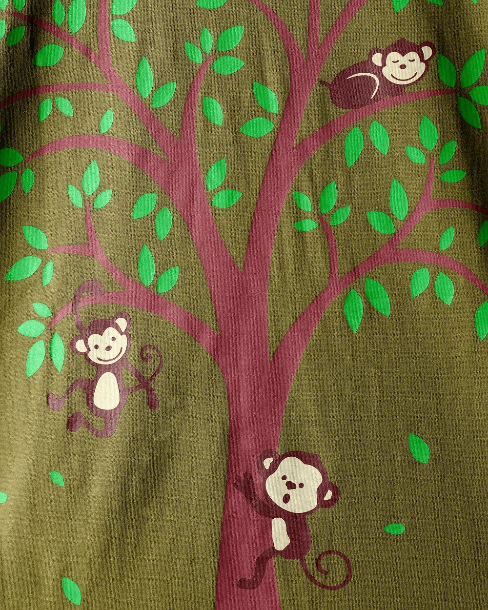 Green Monkey Print 2-min