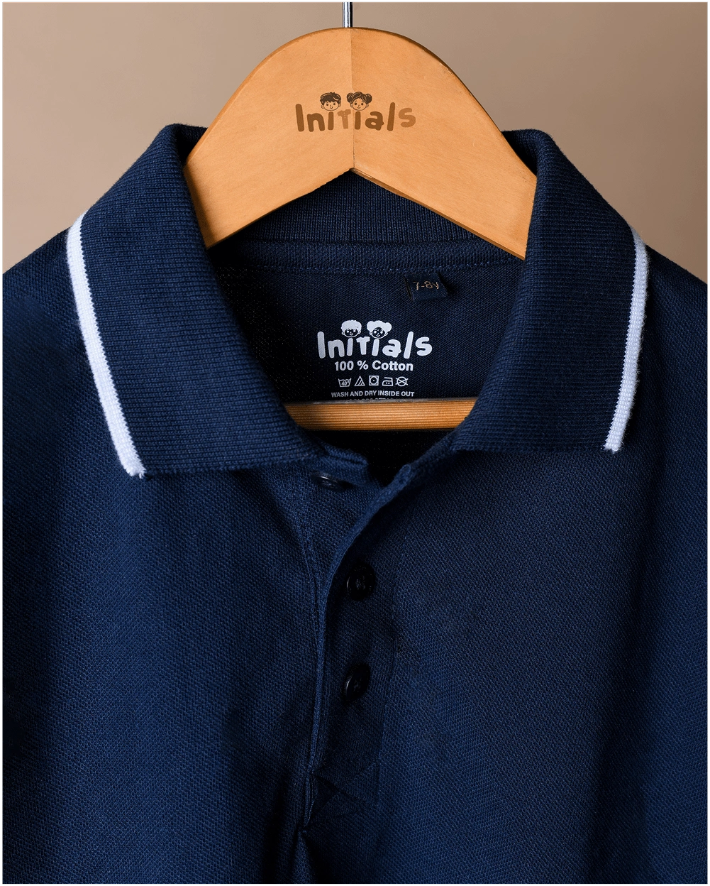 Premium Comfort Fit Kids’ Polo Tee – Logo-min