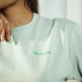 Bamboo Women Nightwear Full set - ⁠Bamboo Green (S-XL) | Initials 2
